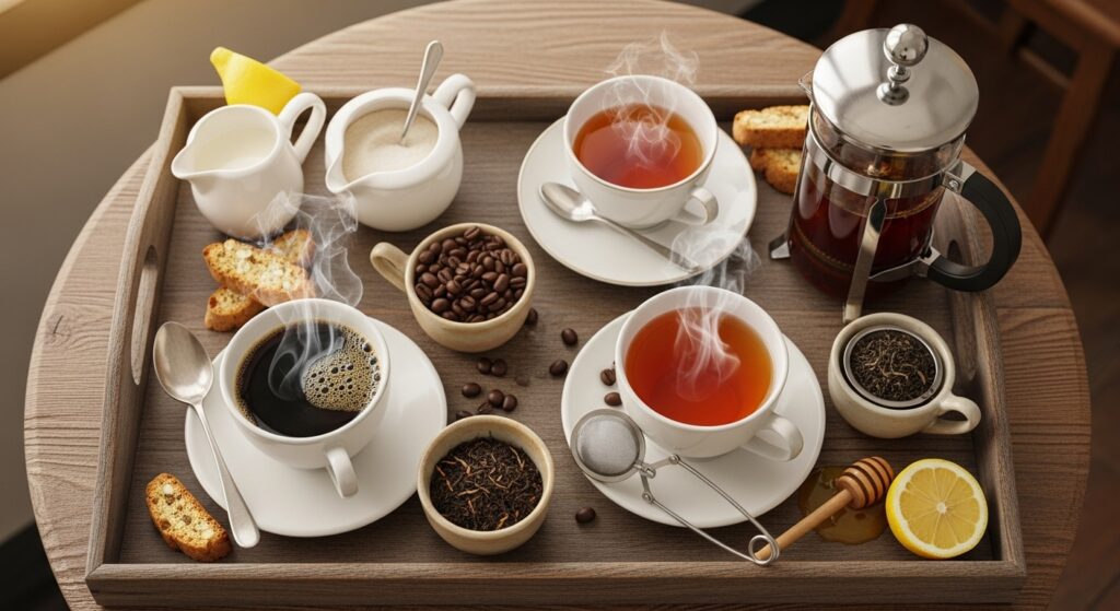 cooffee and tea