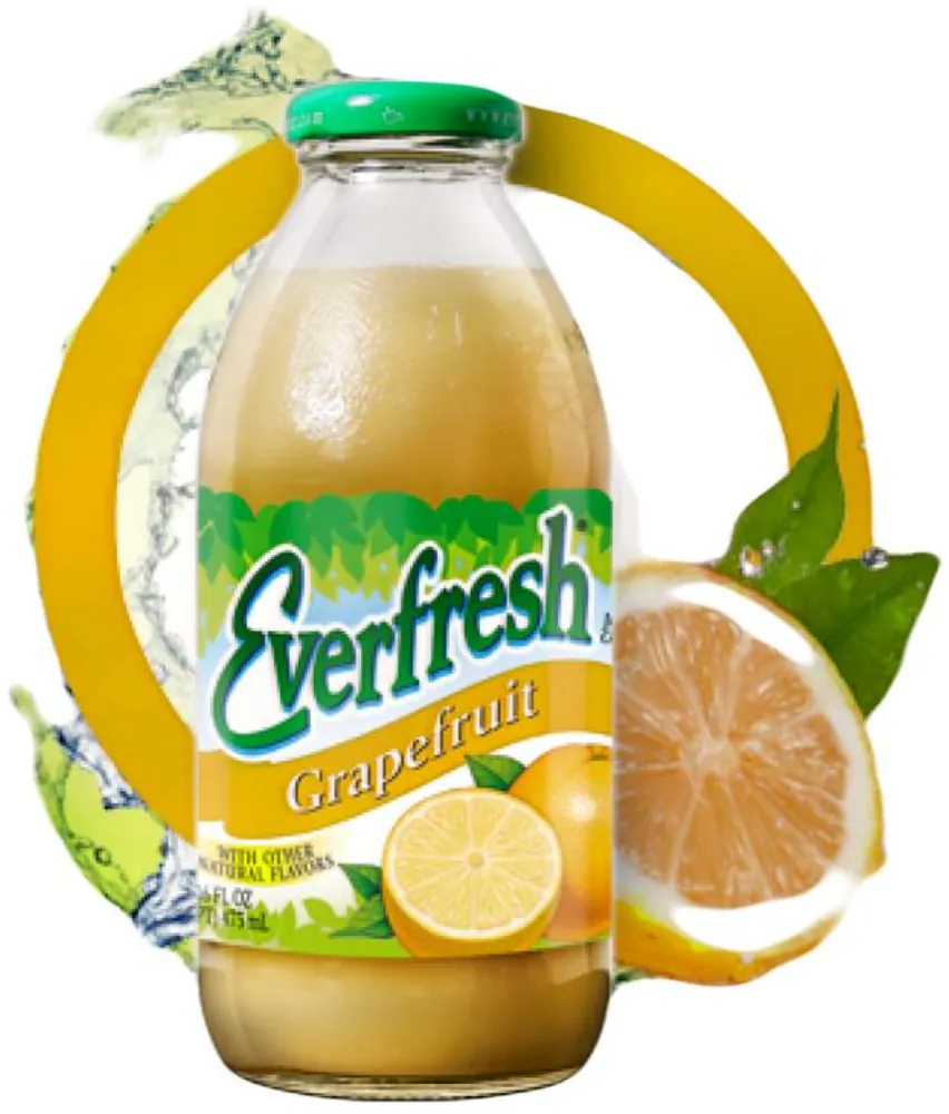 Everfresh Grapefruit Juice Bottle (16 oz)