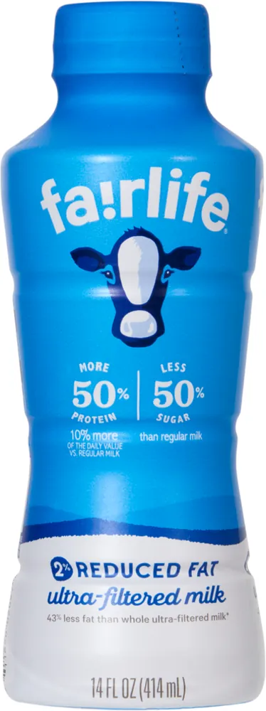 Fairlife 2% Reduced Fat Ultra-Filtered Milk (14 fl oz)