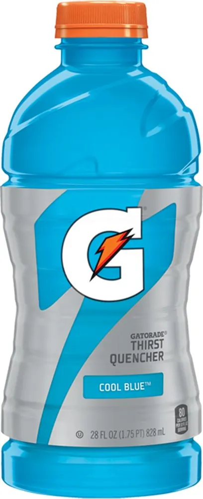 Gatorade Thirst Quencher Cool Blue Sports Drink Bottle (28 fl oz)
