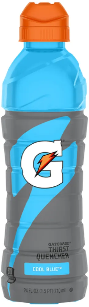 Gatorade Thirst Quencher Cool Blue Sports Drink Bottle (24 fl oz)
