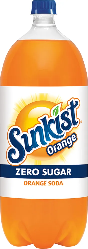 Sunkist Zero Sugar Orange Soda (2 L)