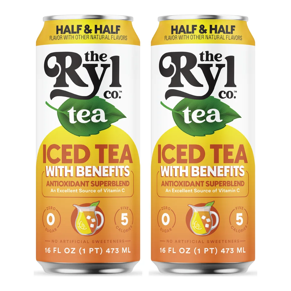 The Ryl Co. Half & Half Iced Tea with Lemonade Cans (16 fl oz x 2)