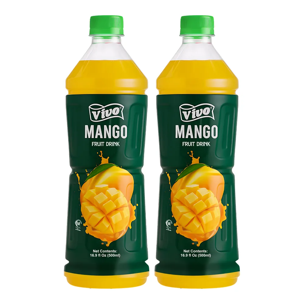 Vivo Mango Fruit Drink Bottles (16.9 fl oz x 2)
