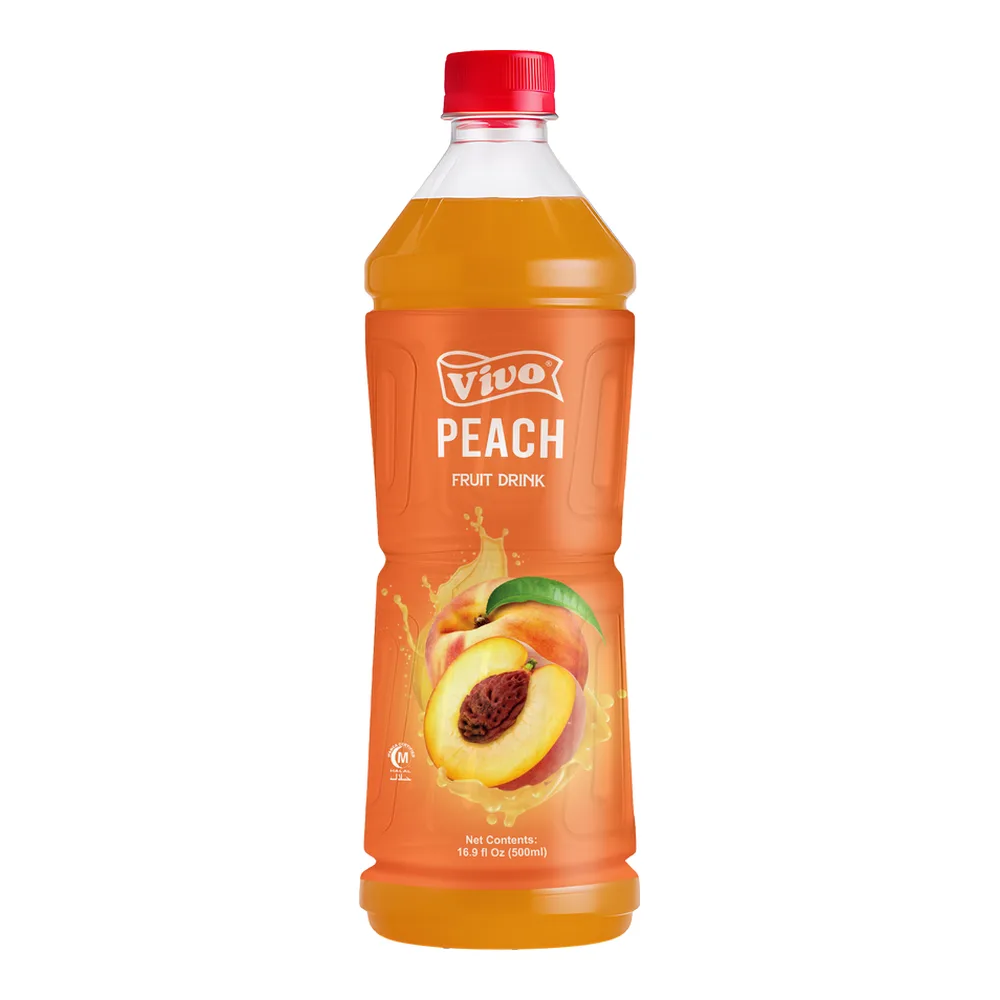Vivo Peach Fruit Drink Bottle (16.9 fl oz)